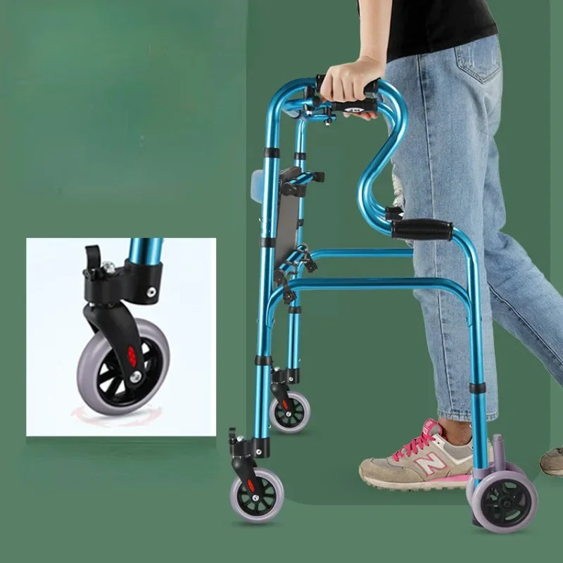 Aluminum Alloy Crutches for Elderly Anti-Skid Mobility Aids