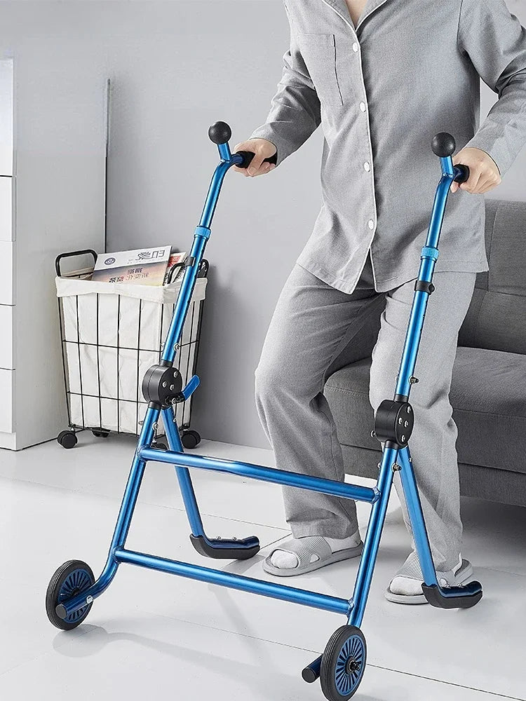 Automatic Reset Elderly Walkers Toilet Rail Holder Mobility Aid