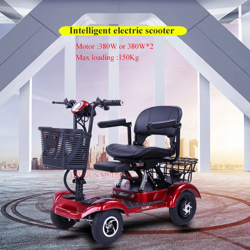 Hot sale Outdoor Wheel Folding Disabled Elderly Electric Mobility