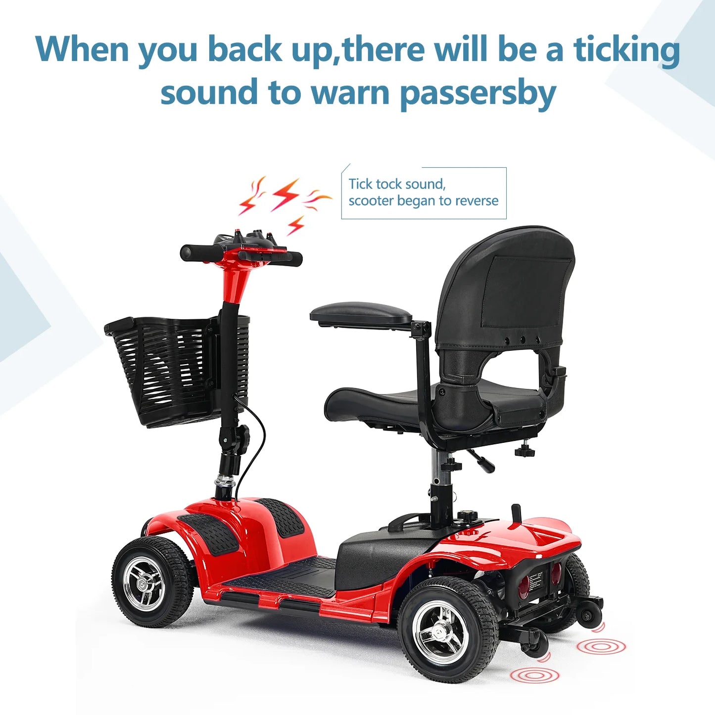 Mobility Scooter for Seniors Adults Electric Powered Wheelchair
