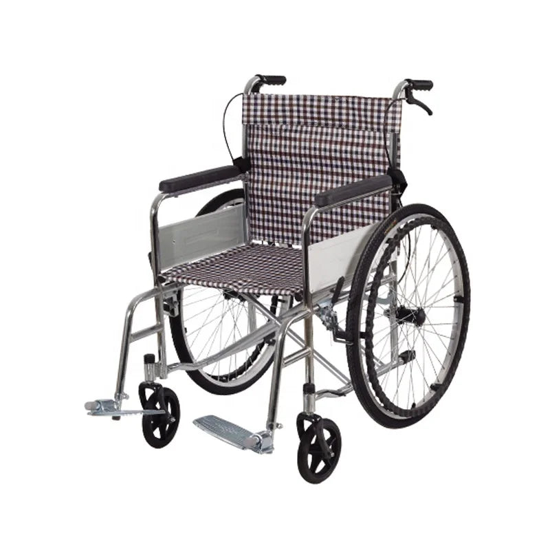 High-quality Manual Portable Solid Tire Wheelchair