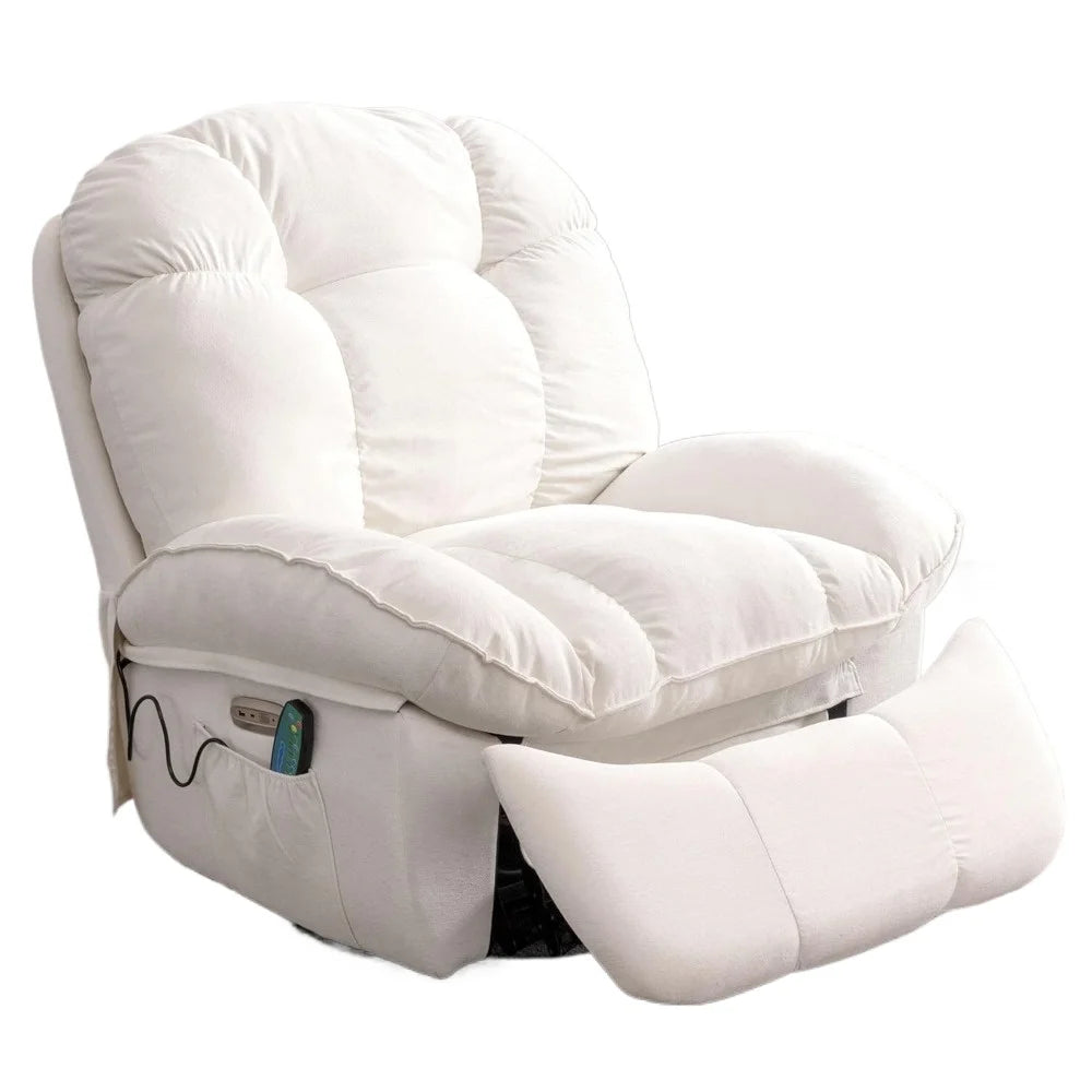 Electric Recliner with Massage and Heating Function with Sofa