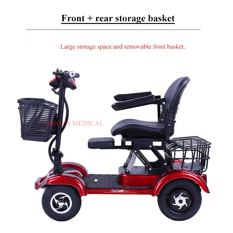 Hot sale Outdoor Wheel Folding Disabled Elderly Electric Mobility