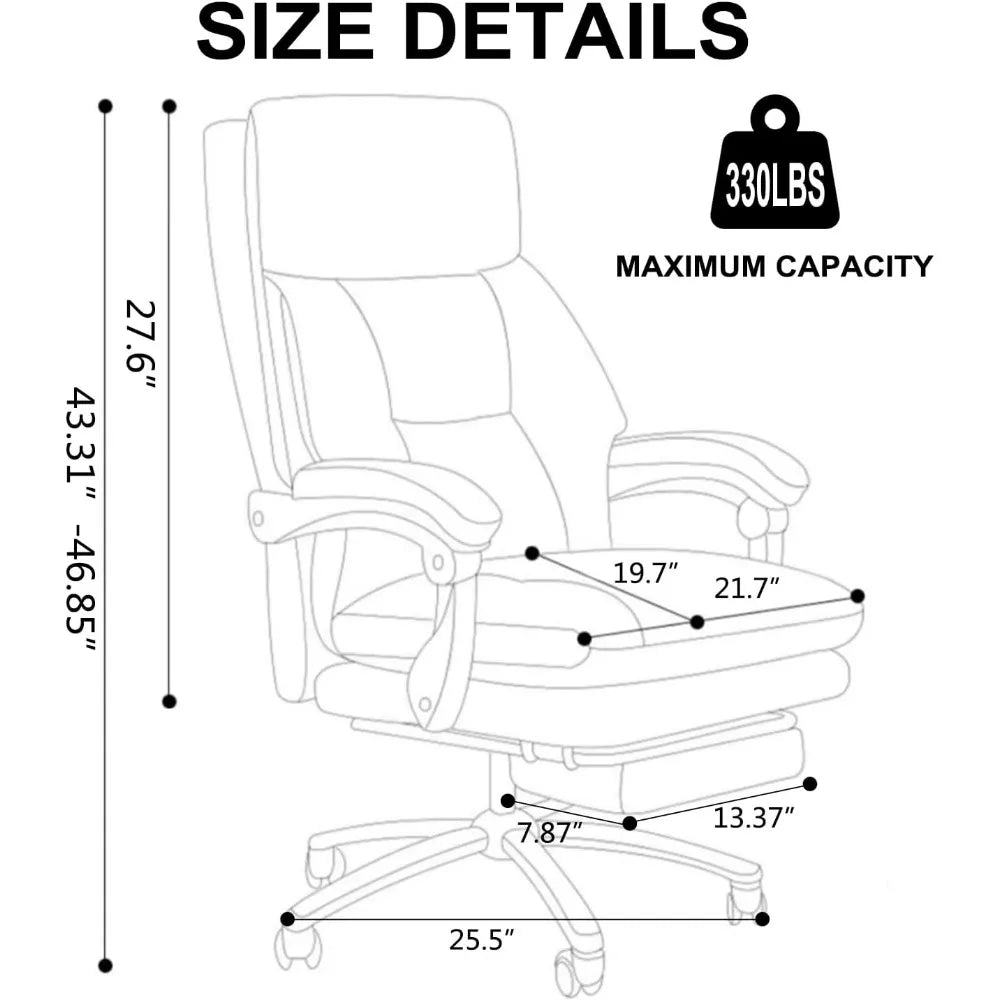 Ergonomic home office Comfortable backrest gaming chair Executive