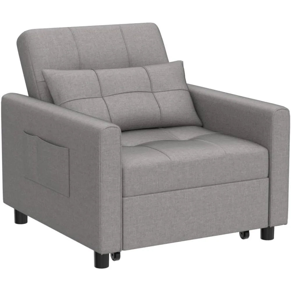Chair Bed, Convertible Sofa Chair Sleeper Chair Pullout Mobility Beds