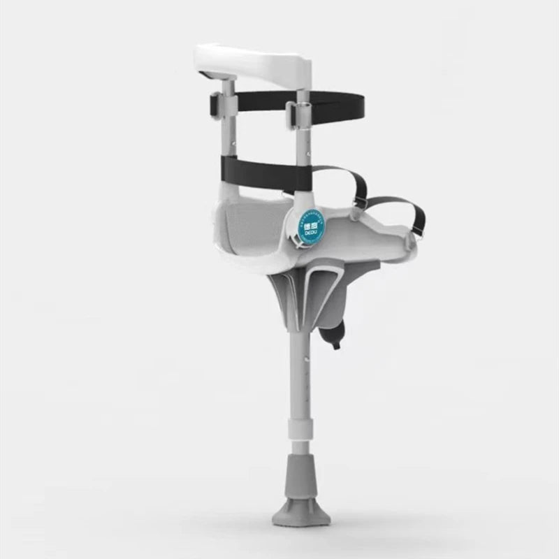 Support-Free Walking Aids Knee Crutch Walker Single-Leg