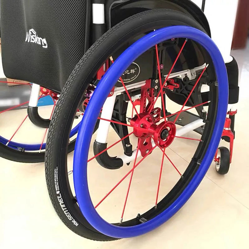 Sport Manual Wheelchair Pusher Snare Anti-Skid Protective Gel