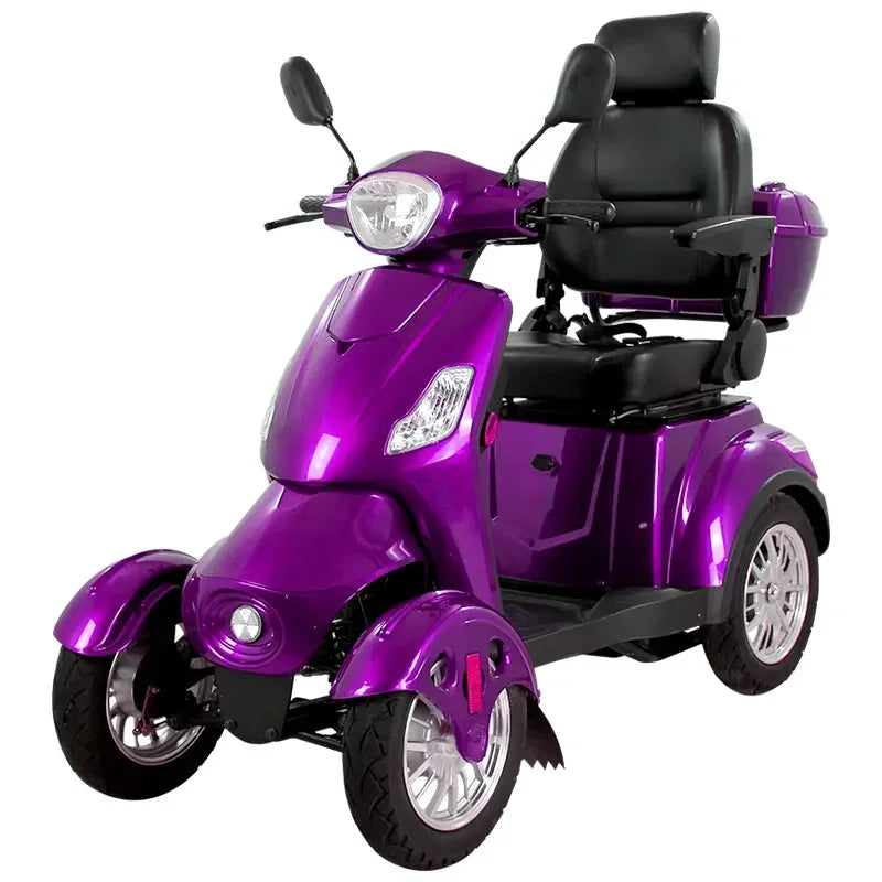 4 Wheel Power Mobility Electric Scooter for elderly
