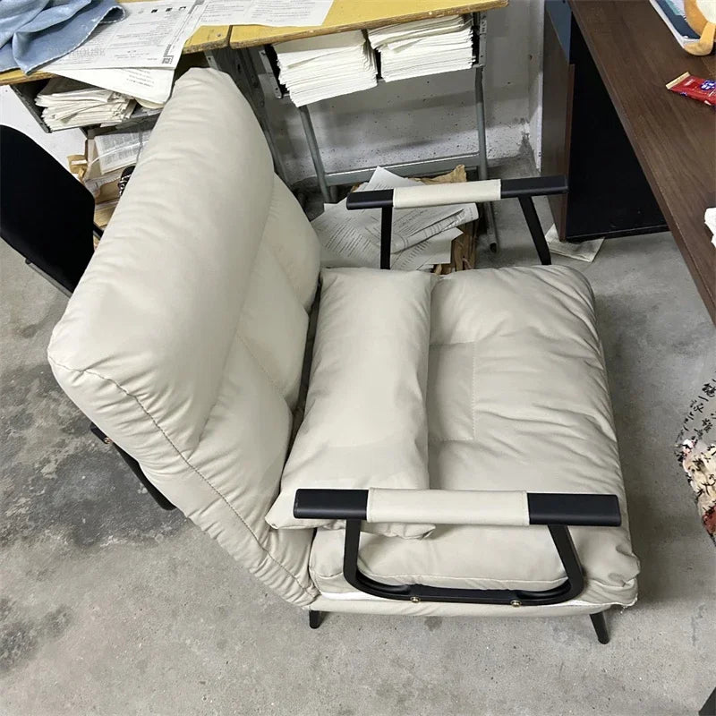 Home Bedroom Folding Beds Recliner Office Nap Single Bed