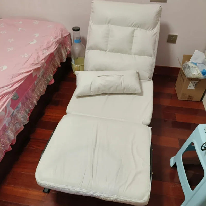Home Bedroom Folding Beds Recliner Office Nap Single Bed