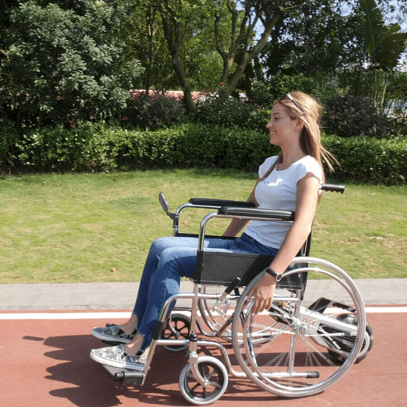 Wheelchair Power Assisted Motor Lightweight Bluetooth Wheelchair