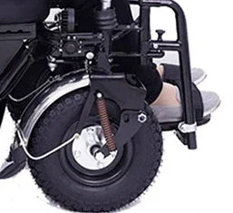 Electric wheelchair assisted walking, intelligent standing handle