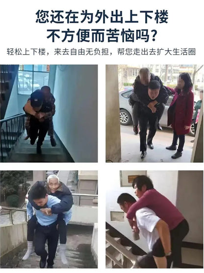 Electric stair climbing wheelchair for the elderly to go up and down