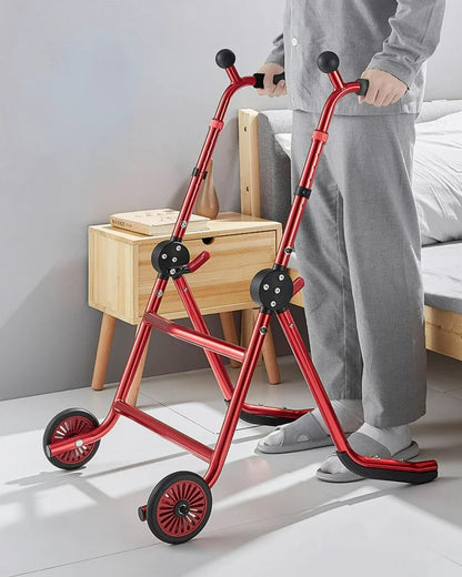 Automatic Reset Elderly Walkers  Toilet Rail Holder Mobility Aid