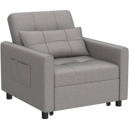 Chair Bed, Convertible Sofa Chair Sleeper Chair Pullout Mobility Beds