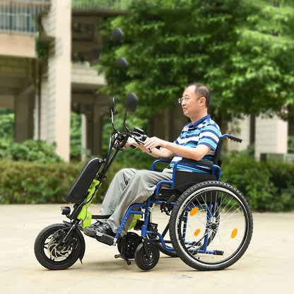 Light weight electric wheelchair for disabled people