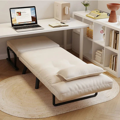 Home Bedroom Folding Beds Recliner Office Nap Single Bed