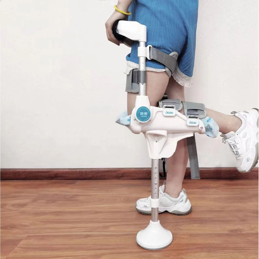 Support-Free Walking Aids Knee Crutch Walker Single-Leg